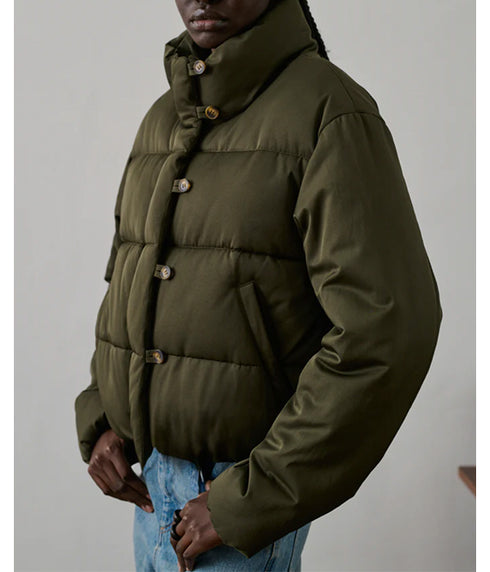 Flore Down Jacket - Khaki